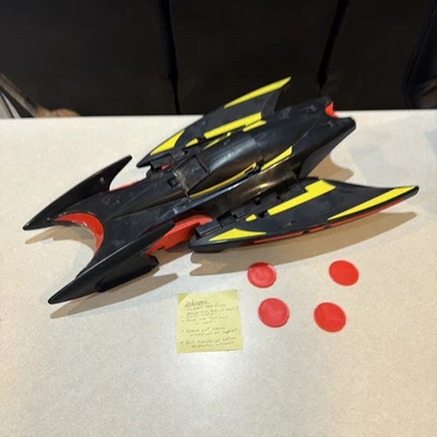 Hasbro 1999 Batman Beyond Street to Sky Bat juguete móvil con 2 discos funciona probado Foto 1 de 4