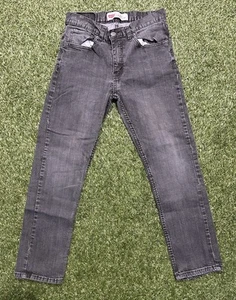 Levi’s 541 Athletic Fit Boys Dark Gray Jeans Size 16 Reg 28/28 - Picture 1 of 6