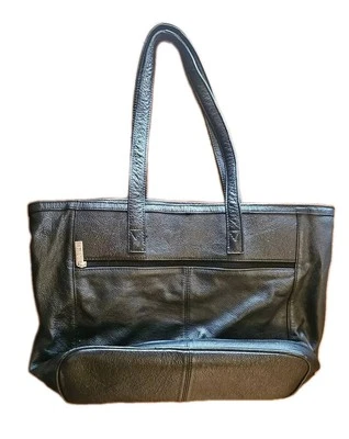 APC Leather Tote Bag Shoulder Bag Black NICE - Image 1 of 4