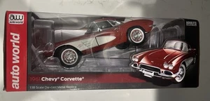 AMM/1281 1961 CHEVROLET CORVETTE IN Red/Maroon NEW IN BOX! - Picture 1 of 6