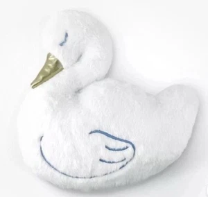 Target Bullseye Playground White “Swan” Pillow With Gold Beak, NWT - Picture 1 of 2