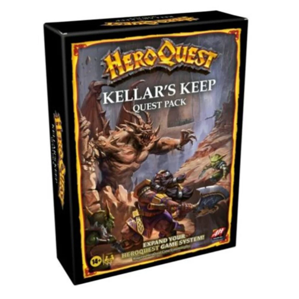 Heroquest de Kellar Keep - Juego de Mesa Expansión Quest Pack Inglés - Imagen 1 de 1