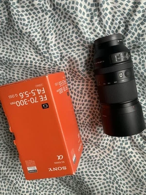 Sony SEL 70 mm - 300 mm F/4,5-5,6 FE G OSS para Sony - negro Foto 1 de 4