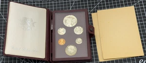 1983 US Mint Prestige set, Olympic Silver Dollar, 6 Proof Coins, NO COA - Picture 1 of 7