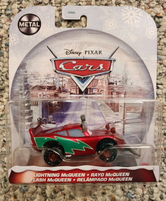 Disney Cars Relâmpago McQueen, fundido em escala 1:55 : .com