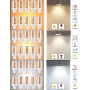LED Capsule Bulb G9 Snap Fix 4.8W 500lm Pack of 10 Warm Cool Daylight TEKLED - Picture 1 of 14