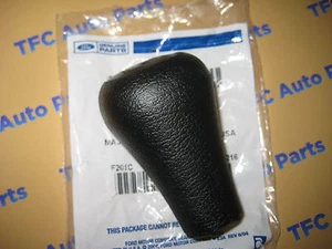 Ford Mustang 5 Speed Manual Transmission Black Vinyl Shifter Knob New OEM Ford - Picture 1 of 2