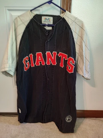 Vintage MIRAGE Barry Bonds San Francisco Giants Jersey X-Large 90s Cover