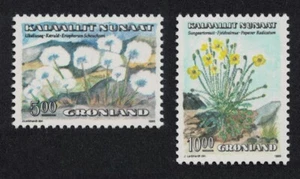 Greenland Flowers 2v 5Kr + 10Kr 1989 MNH SG#199+203 MI#197-198 Sc#191+196 - Picture 1 of 1