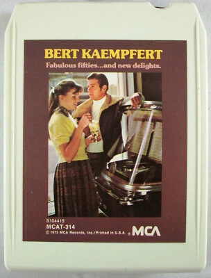 Bert Kaempfert "Fabulous Fifties... and New Delights" 1973 8-Track Tape, Tested - Image 1 of 2