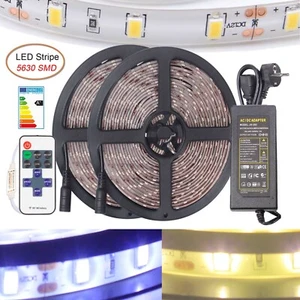 1-10m LED Strip e Leiste Streifen Band 5630 Licht Leuchte Lichterkette - Bild 1 von 11
