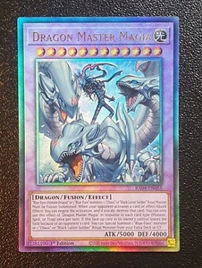 Yugioh RA04-EN055 Dragon Master Magia Ultimate Rare 1st MINT - Bild 1 von 2