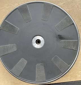 Dual 1237 Turntable Aluminum Platter & Mat Marked 7651.4 Germany - Picture 1 of 8