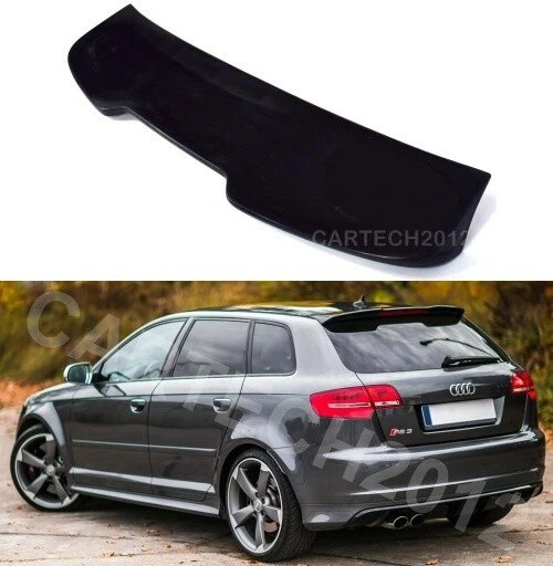 CARTECH2012 Spoiler tetto adatto per Audi A3 8PA 5 porte SPORTBACK 2003-2012 "RS LOOK" tuning