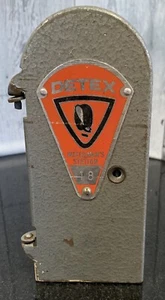 Vintage Detex Uhruhr Corp Uhrmacher Bahnhof Box mit Schlüssel markiert #18 - Bild 1 von 14