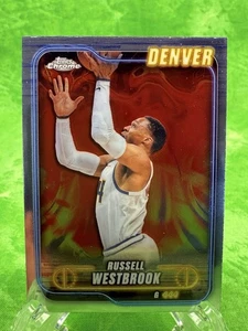 Russell Westbrook - 2024-25 Topps Chrome Basketball #125 Denver Nuggets - Picture 1 of 11