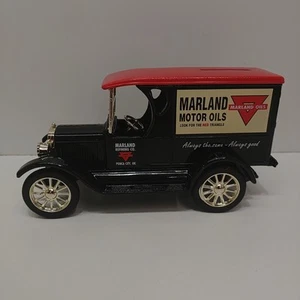 Ertl Collectibles 1923 Chevy Bank Stock# K150 Marland Motor Oils Co. - Picture 1 of 4