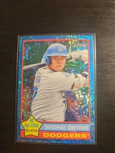 2025 Topps Heritage #148 Shohei Ohtani RARE Light Blue Sparkle Color Match🔥 - Picture 1 of 2