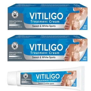 (2 Pack) Vitiligo Natural Treatment Cream Reduce White & Sweat Spots 20g NEW - Picture 1 of 6