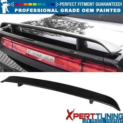 Fits 08-23 Challenger OE Trunk Spoiler Painted #PAU Granite Crystal Metallic Foto 1 de 4
