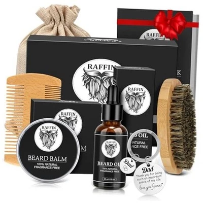 Regalos para papá, kit de barba y llavero - combo práctico y reflexivo, regalos para barba Foto 1 de 4