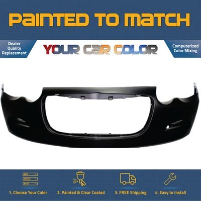 New for 2004-2006 Chrysler Sebring SDN W/O Fogs Front Bumper Painted to Match Foto 1 de 3
