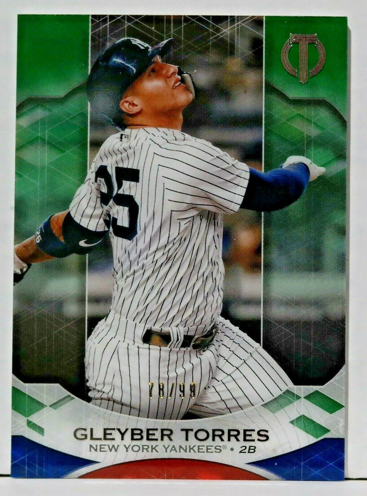2019 Topps Tribute Gleyber Torres Green Parallel /99