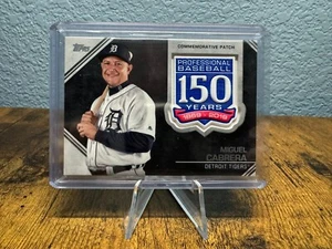 2019 Topps - 150th Anniversary Commemorative Patch #AMP-MC Miguel Cabrera - Picture 1 of 2