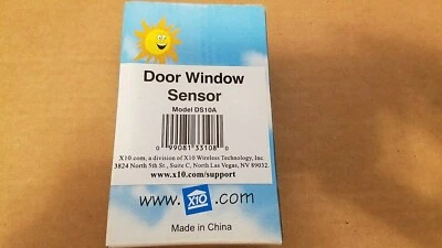 X-10 DS10A Door Window Sensor SmartHome Home Automation Security Alarm System - Image 1 of 4