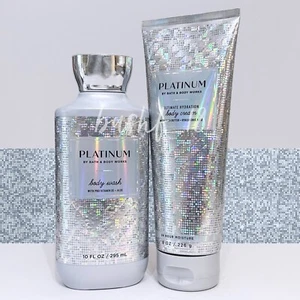 Crema corporal Bath & Body Works 2 piezas PLATINUM 8 OZ + Jabón corporal 10 fl oz ENVÍO GRATUITO - Imagen 1 de 2