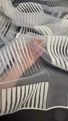 Gardinenstoff RG-176 REST 230cm x 295cm Stores Gardinen Polyester Komplettstück - Bild 1 von 4