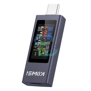 Type-C USB Tester Power Meter 4-30V Digital Multimeter Voltage Current Tester US - Picture 1 of 37