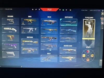 Cuenta De Valorant Con Pack Champions 2022, Gasté +800€ , Peek Elo Diamante 3 - Imagen 1 de 4