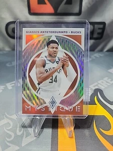 2023-24 Panini Phoenix Basketball Giannis Antetokounmpo Orange Mystique #/49 SP - Picture 1 of 3