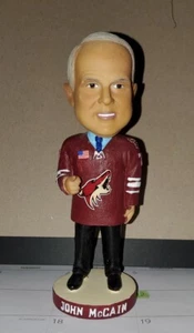 John McCain Senator Arizona Coyotes Bobble Head Military Heroes - Picture 1 of 1