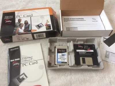 Linksys Ethernet 10 Bastet Plug & Play with Windows 98& 95 PC Card  - Image 1 of 4