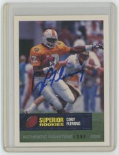 1994 Superior Rookies Authentic Signature Cory Fleming Rookie Auto .  1392/5000