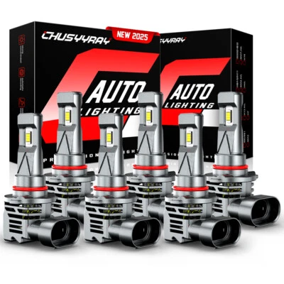 Para Jeep Grand Cherokee 2005-2010 - Kit de 6 faros + bombillas antiniebla Foto 1 de 4