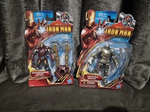 Marvel Iron Man The Armoured Avenger Hammer Drone And Subterranean Armour Figure - Picture 1 of 7