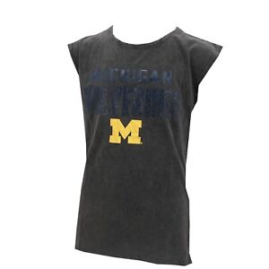 Michigan Wolverines Official NCAA Juniors Teen Girls Size Sleeveless Shirt New