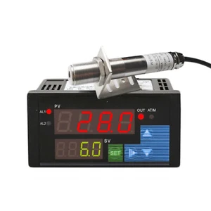 Sensor termómetro infrarrojo 0-600° 4-20mA controlador infrarrojo en línea sin contacto - Imagen 1 de 11