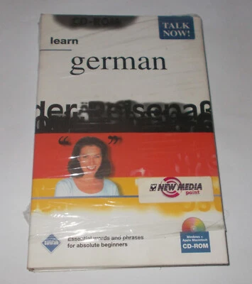 LEARN GERMAN TALK NOW CORSO TEDESCO PRINCIPIANTI CD-ROM PC E MAC 1997 EUROTALK - Image 1 of 4