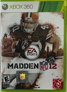 Madden NFL 12 (Microsoft Xbox 360, 2011) Manual Included - case damaged see pic - Picture 1 of 5