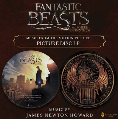 FANTASTIC BEASTS - Soundtrack Picture Disc Vinyl LP. Harry Potter. New & Sealed - Image 1 of 2