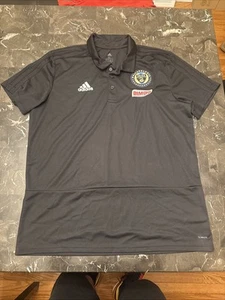 Philadelphia Union Shirt Mens X-Large Polo Adidas Bimbo Soccer MLS Football - Picture 1 of 8
