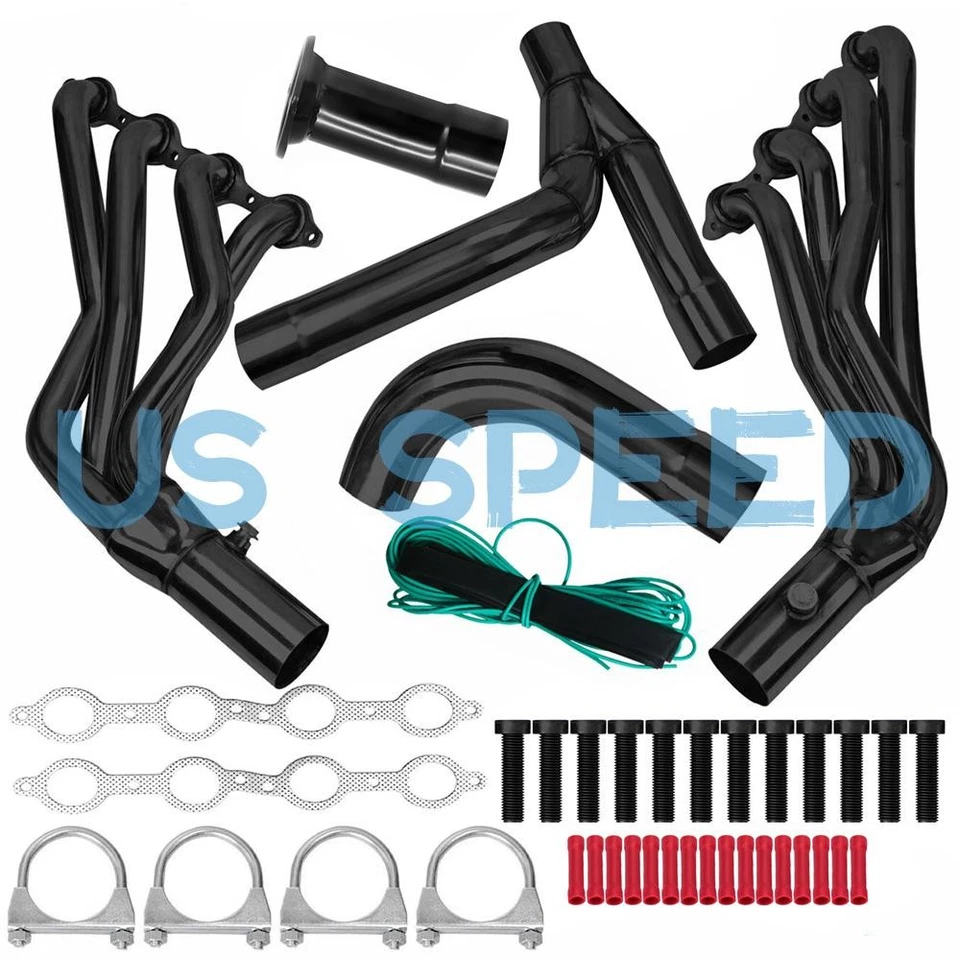 Cabezales de tubo largo de acero inoxidable 99-06 Chevy GMC Sierra Silverado 4.8/5.3/6.0 Foto 1 de 4