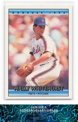 Wally Whitehurst 1992 Donruss #134 Donruss Excellent - Image 1 of 2