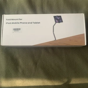 Fold Mount For iPad, Mobile Phone And Tablet. Space Gray. - Picture 1 of 12