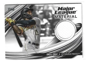 2023 TOPPS MAJOR LEAGUE MATERIAL JSY SERIES 2 #OC ONEIL CRUZ PIRATES MINT L@@K - Bild 1 von 1