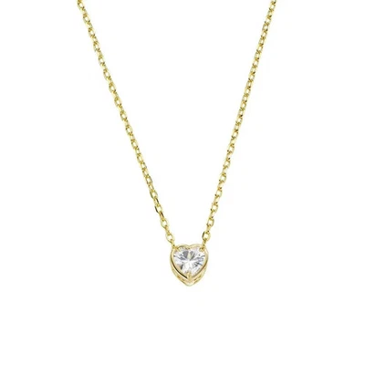 Collana Donna Amen CUORE in Argento 925 dorato codice CLSHSGBZ5 - Immagine 1 di 2